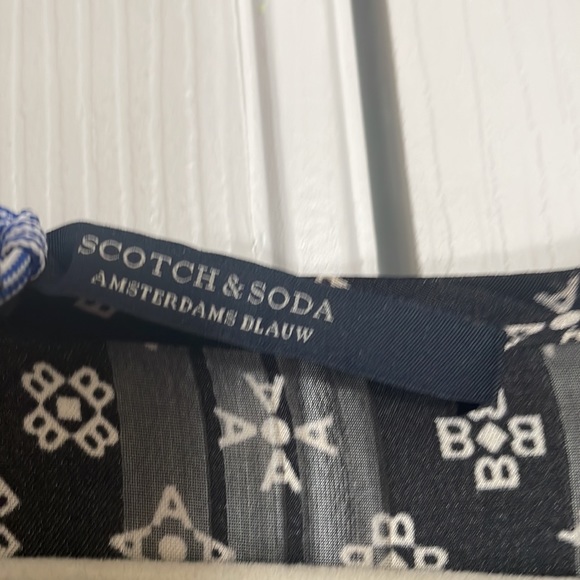 Scotch and Soda black and white maxi dress Size Medium - Picture 12 of 15